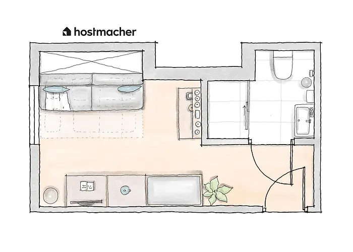Suite, Self Check-in By Hm * 格蒙登